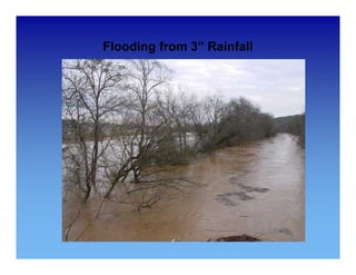 Flooding from 3” Rainfall 
 
