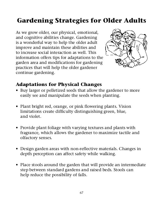 Gardening For Life A Guide To Garden Adaptations For