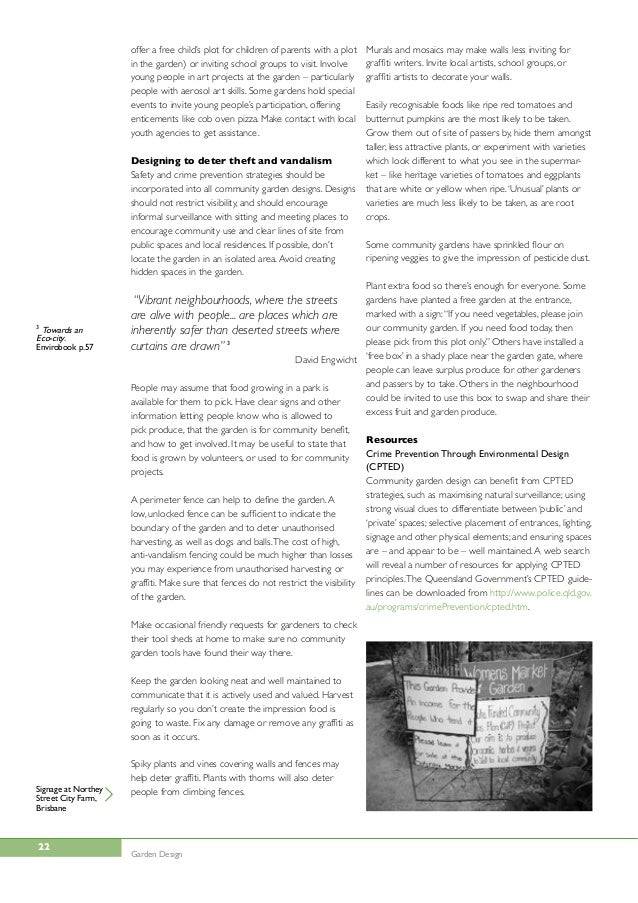 Growing Community Starting and Nurturing Community Gardens South A…