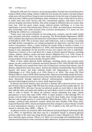 The Mental and Physical Health Outcomes of Green Exercise | PDF