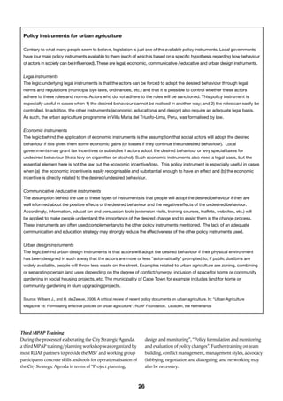 Action Planning for Sustainable Urban Agriculture Development | PDF
