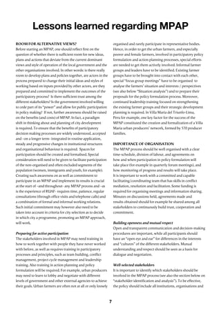 Action Planning for Sustainable Urban Agriculture Development | PDF