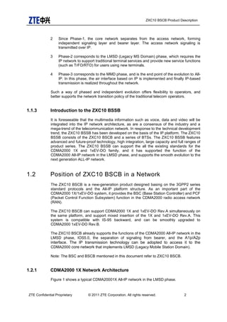 Zxc10 bscb product description | PDF
