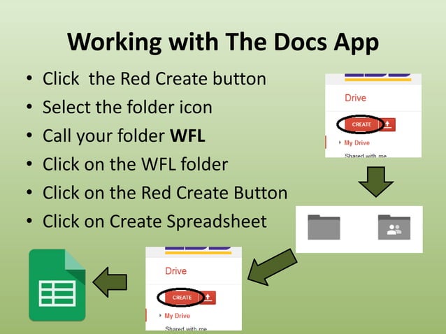 Google Sheets Presentation