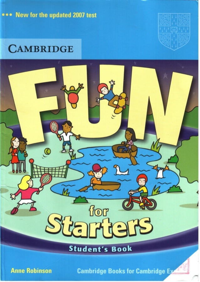 anne robinson fun for starters students book fun for flyers 2006 flyers book