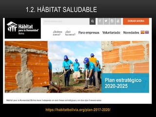 https://habitatbolivia.org/plan-2017-2020/
1.2. HÁBITAT SALUDABLE
 