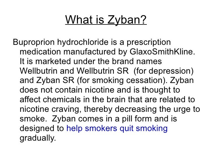 Zyban Without Prescription