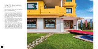 9
HOW TO BUY SAFELY
IN SPAIN ?
We make buying in Spain a safe, predictable and
even an enjoyable adventure!
Many Northern Europeans are nervous about
spending so much money so far from home, in
a different language, and under a different legal
system. There are stories about people who have
run into trouble with getting a home properly
built, signing contracts they didn’t understand,
and now there’s Brexit.
It can be difficult to know where to start. We at
Golf Estates & Z-Yachting are here to help you
with clear explanations and details of the buying
process, the costs and time frames.
This Real Estate Purchasing Guide will help you
see your dreams of home ownership in Spain
become a reality. With more sunshine, golf,
swimming, great healthcare, lower cost of living,
friendly people and the food and wine, it is not
hard to see why Spain is the most popular place
in Europe for relaxing, retiring, and vacationing.
 