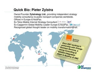 Zylstrategy Presentation Rail Infrastructure Australia (Jun08)