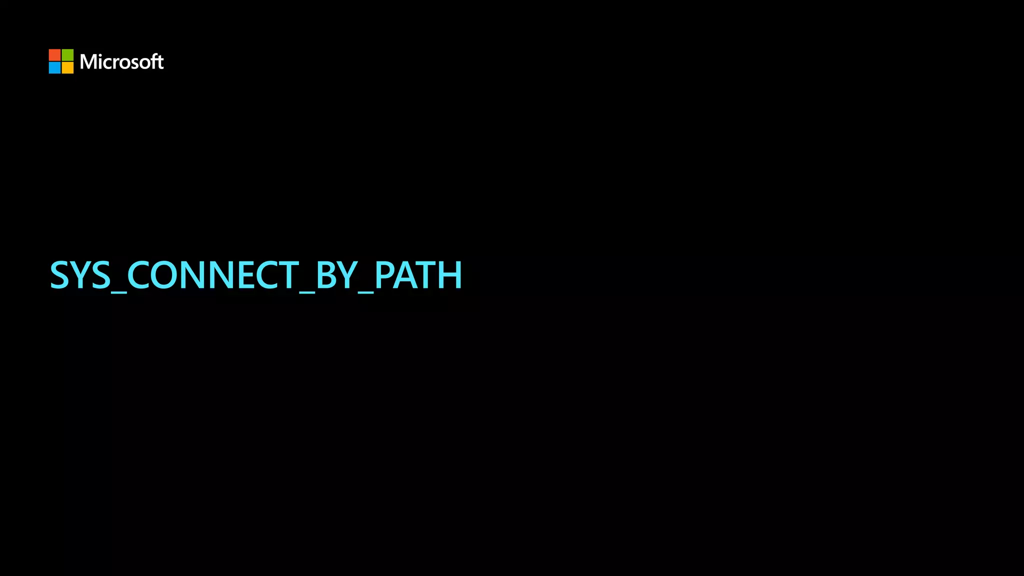 SYS_CONNECT_BY_PATH
 