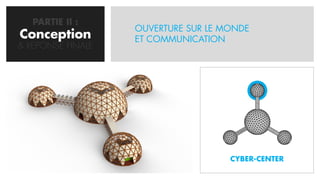 PARTIE II :
                   OUVERTURE SUR LE MONDE
Conception
  CONCEPTION       ET COMMUNICATION
& REPONSE FINALE




                                     CYBER-CENTER
 