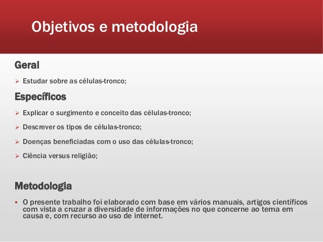 Artigos cientificos sobre celulas tronco