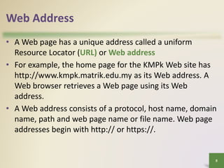 3.2.2 World Wide Web (WWW) | PPTX