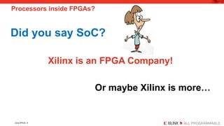 Embedded Systems Design using Zynq AP SoC | PPTX