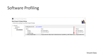 Software Profiling
Vincent Claes
 