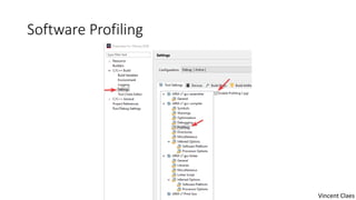 Software Profiling
Vincent Claes
 
