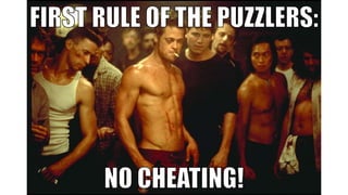 The groovy puzzlers (as Presented at Gr8Conf US 2014)