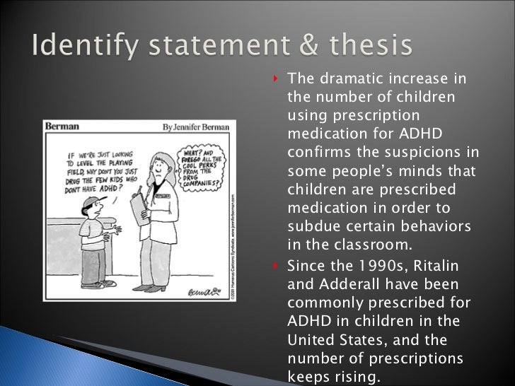 Adhd thesis