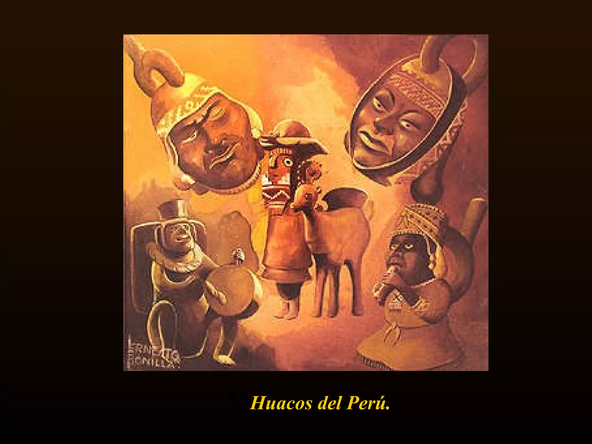 Huacos del Perú.   