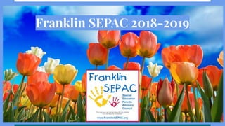 Franklin SEPAC 2018-2019
 