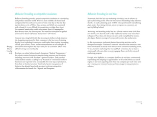 About the authorsHow behavior brands behave
 