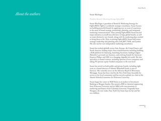 The Red Papers:
34
Behavior branding as competitive insulation
Behavior branding provides greater competitive insulation in a marketing-
and product-saturated world. Which is more credible, the brand and
company that lives and acts its point of view every day or the one that
merely claims to do so? Once these actions and beliefs are associated
with a brand, it is very difficult for competitors to shake them loose.
No cosmetic brand today could truly imitate Dove’s Campaign for
Real Beauty when, for over 10 years, the brand has disrupted the global
conversation about real beauty and women’s self-esteem.
Amazon has a long-held belief that investing its dollars to help improve
the shopping experience for their customers is the best way of creating
loyalty in an exploding e-commerce world rather than creating messaging.
1-Click, peer reviews, Prime, and recommendations are all examples of
investments that improve the site’s utility for its customers. These have
all built strong customer loyalty.
Everlane, an online fashion brand, champions “Radical Transparency.”
Its website content features its manufacturing processes and locations,
including interviews with Everlane’s garment workers. Zady, another
online fashion retailer, is calling for a “Sourced In” movement in which
businesses are expected to be accountable for every step of production,
from farm to finished product. This kind of active transparency of
behavior has already been fertile territory in driving competitive
differentiation for brands like Chipotle and Patagonia.
Bringing
behavior
branding
to life
 