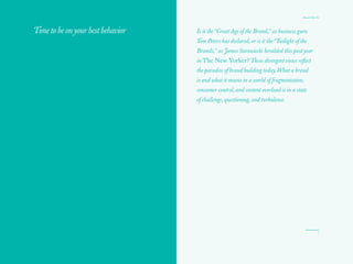 Brands That Do: Building Behavior Brands