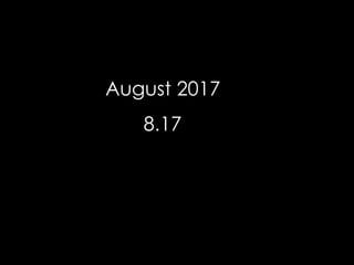 August 2017
8.17
 