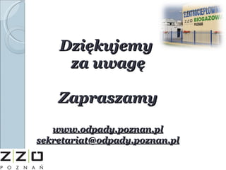 ZZO Poznań - prezentacja