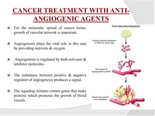 Angiogenesis and its approach to treat Cancer | PPTX