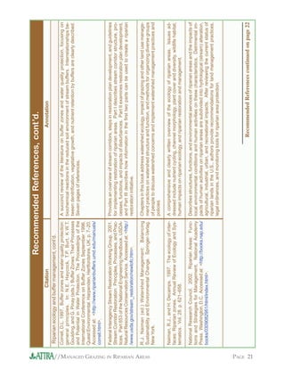 Managed Grazing in Riparian Areas