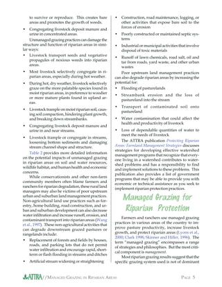 Managed Grazing in Riparian Areas