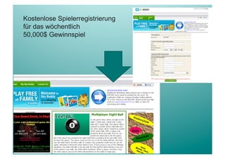 Kostenlose Spielerregistrierung
für das wöchentlich
50,000$ Gewinnspiel
 